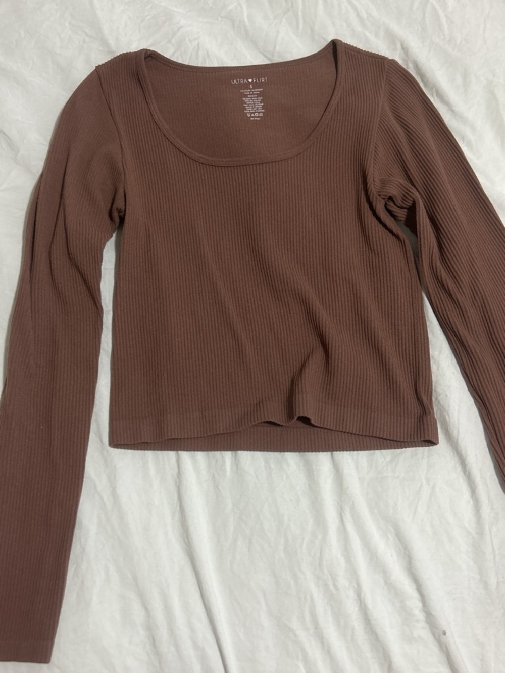 Ribbed long sleeve